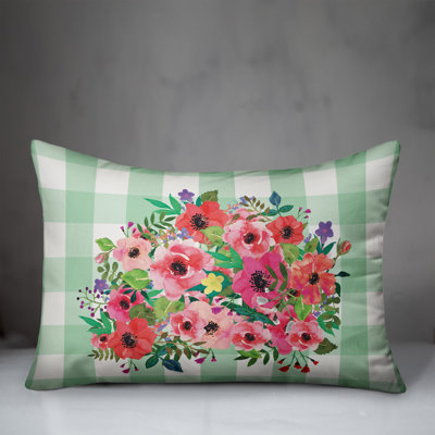 Gingham Throw Pillow