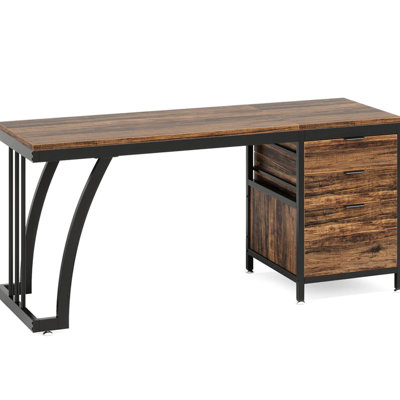 Extensive Office Computer Desk And Elegant Writing Table | Gift Idea