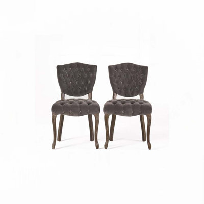 Velvet Tufted Dining Chair