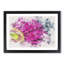 Bright Pink Gerbera Flower - Picture Frame Graphic Art Print-56871122-56871120