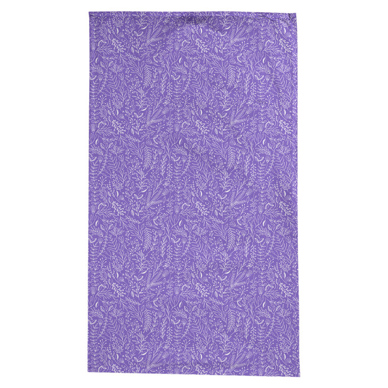 Nappe à motif floral ditsy Leffel, Mauve / Blanc