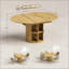 Table de rangement avec rangement, table de salle à manger extensible-531180982