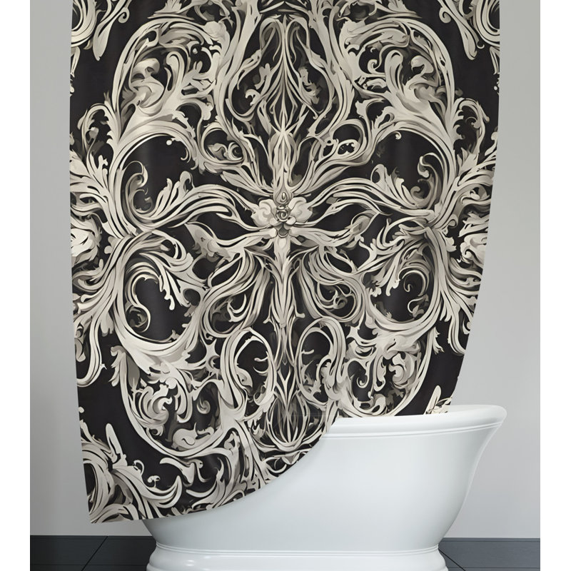 Rideau de douche SH00879, L 70 po x L 72 po