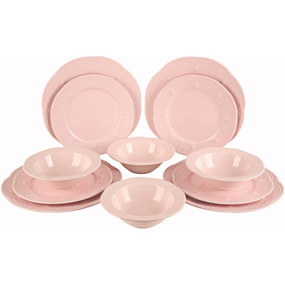 Elegant 12-Piece Dinnerware Set High-Quality Porcelain Dishwasher-Safe Microwave-Safe Perfect For Family Gatherings And Dinner Parties