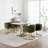 Modern Barrel Dining Chair With Backrest And Armrests Side Chair For Dining Room, Parlor And Balcony-75174704-75174707
