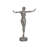 Outstretched Arms Standing Statue, Aluminum