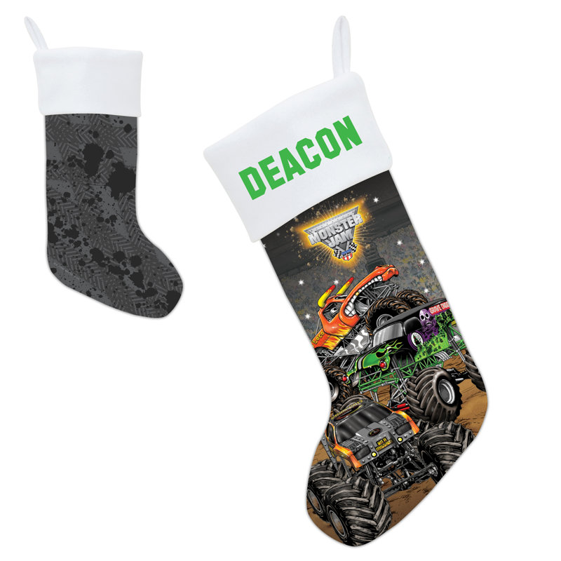 Chaussette de Noël Monster Jam Crunch Bunch, Oui