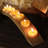 12-Pack Unscented Beeswax Tealight Candles,4 Hours Clean Long Burning