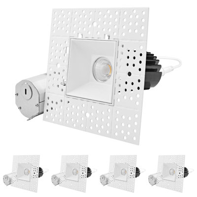 5.75'' Dimmable Air-Tight IC Rated Standard Recessed Lighting Kit