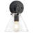 Wulfsohn Iron Glass Single Armed Sconce-93608501