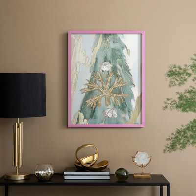 «Christmas Holiday Art» CECXLI, reproduction d'art encadrée - bois massif