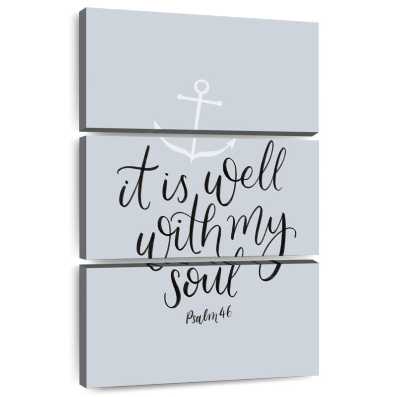 Tergel It Is Well With My Soul, H 38 po x l 24 po