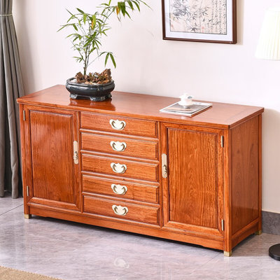 Buffet rétro de style chinois minimaliste