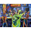 Jazz Bar Painting by Sie Douglas-Fish
