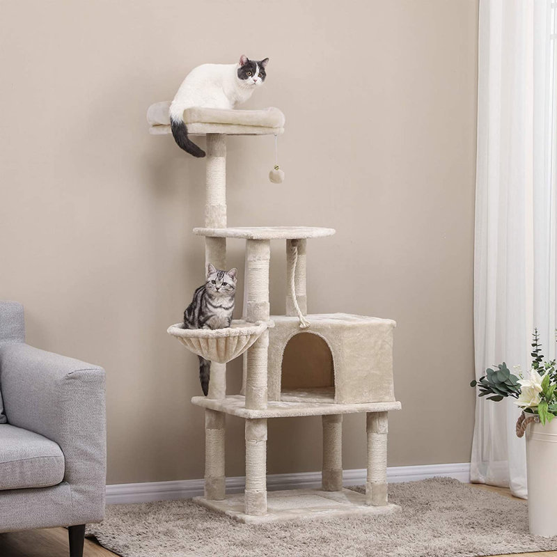Tour pour chat avec condo et panier de 53,4 po Gryffin