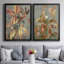 Ancien automne I - ensemble de 2 reproductions d'art sur toile encadrées-393261015-393261023