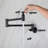 Wall Mount Folding Kitchen Pot Filler Faucet