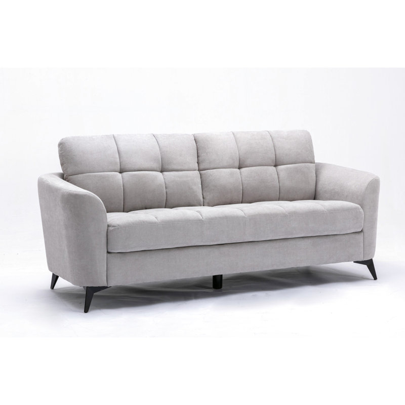 79 po gris, coussin et ressorts ensachés 79 po, aspect