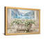 Baignoire de salle de bain, fleurs, montagnes, paysage de neige-1586732222-1586732195-1586732220