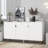 Sideboard with 3 Doors and Adjustable Shelves-1601185878