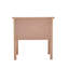 Adeola 54cm W Solid Wood Bedside Table