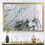 Marbre gris et blanc avec puissance dorée - reproduction d'art sur toile-51145669-51145670