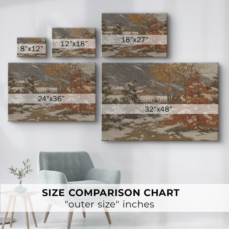 Paysages rétro-DCV -Galery Wraraped Cavas, 32 x 48