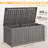 120 Gallon Large Resin Deck Box With Waterproof And Lockable Lid For Outdoor-123062094