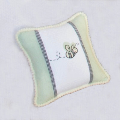 Coussin décoratif en coton Flutter Bees Bee