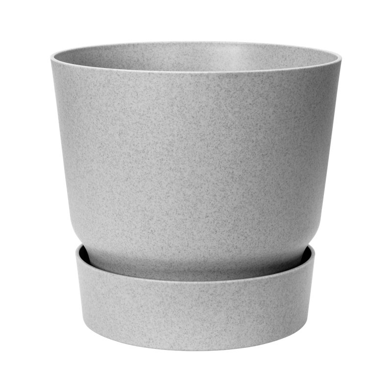 Greenville Planter, 27.8 cm H x 29.5cm W x 29.5cm D, Living Concrete