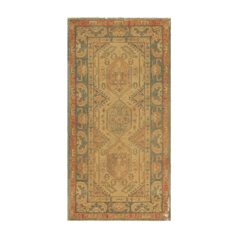 One-of-a-Kind 3' x 6' Hand Knotted Area Rug