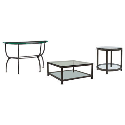 Ensemble de tables basses 3 pièces Metal Designs