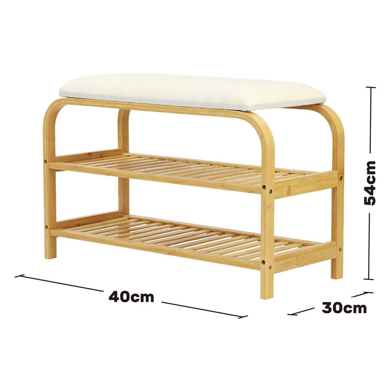 3 Pair Shoe Rack