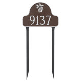Lexington 1-Line Lawn Address Sign