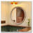 Vintage Rustic Round Wall Mirror