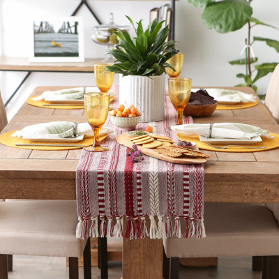 Elco Striped Table Runner