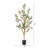 Faux Olive Tree in Plastic Pot-3904384