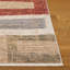 Tapis gris rouille / bleu Jerrylène-483797027