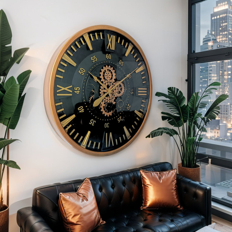 Solid Wood Wall Clock