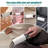 Lint Rollers Pet Hair Value Pack of 1080 Sheets, 4 Handles 12 Rolls of Lint Roller Refill, Sticky Roller Pet Hair, Lint Remover Dog Hair, Cat Hair, Fuzz, Animal Fur, Large Lint Removal Roller Clothe, Couch, Furniture. Stick Roller