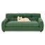 Animal de compagnie pour grands chiens au design confortable - Lin gris foncé et accoudoirs mi-mous au tissu-965810141