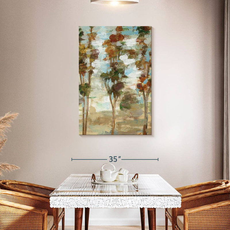 Harnek Serene Forest III, 45" H x 30" W