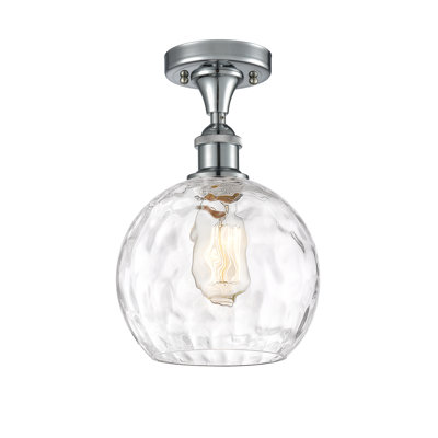 Cindi Glass Semi Flush Mount