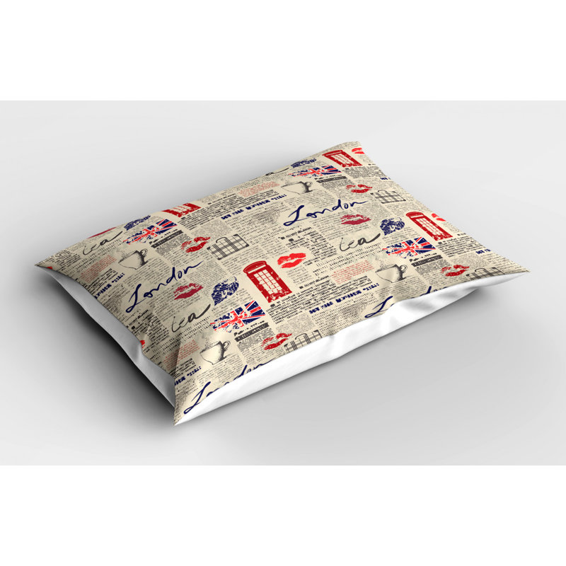 Love Polyester Sham Set, Queen