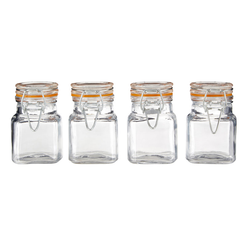 Glass Jar - Set of 4
