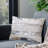 Ofelia Embroidered Feather Reversible Throw Pillow