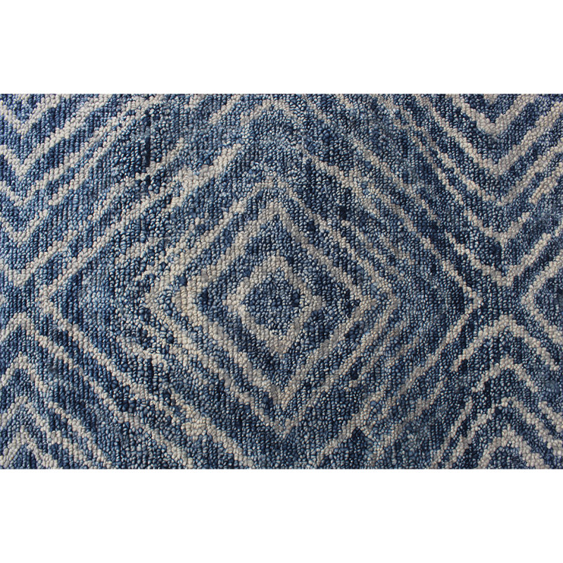 Wool Moroccan Area Rug, Rectangle 2' x 3'