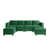 Velours vert est en rupture de stock