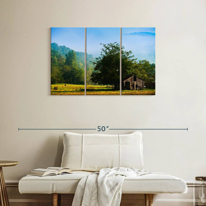 Lilie Old Ozarks Barn, 24" H x 38" W