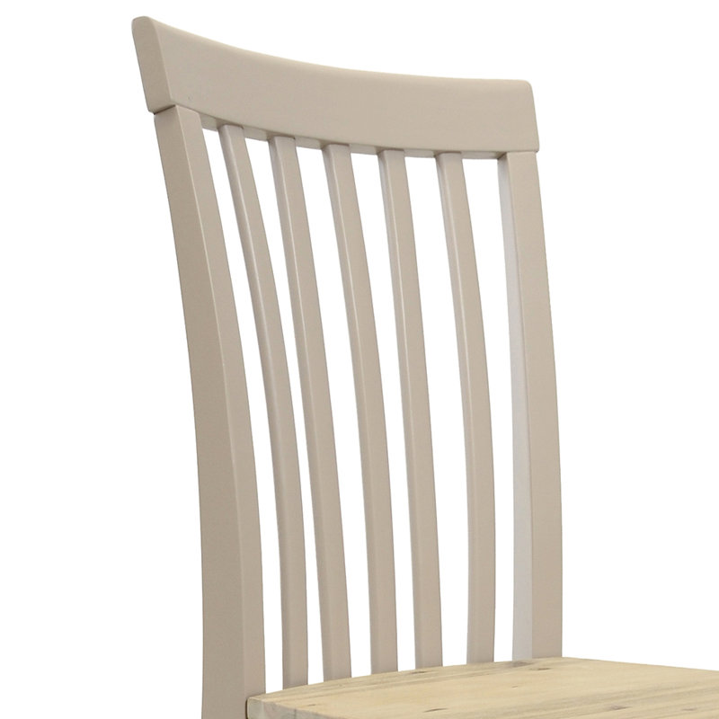 Taylor Slat Back Side Chair, Truffle